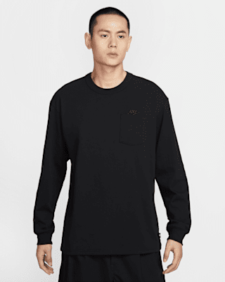 国内配送★NIKE★ロング Tシャツ プレミアムエッセンシャル２色 ナイキ（NIKE）（メンズ）Tシャツ 長袖 ロンT プレミアム